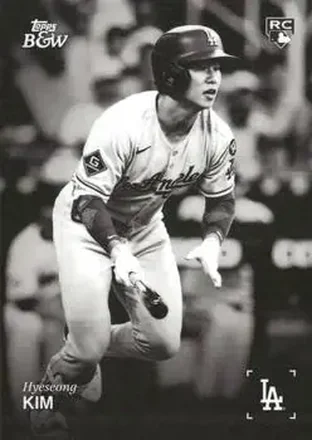 2025 Topps Black & White #043 Hyeseong Kim