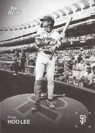 2025 Topps Black & White #044 Jung Hoo Lee
