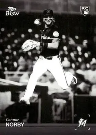 2025 Topps Black & White #045 Connor Norby