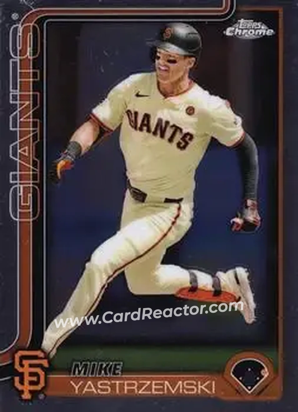 Front of Mike Yastrzemski