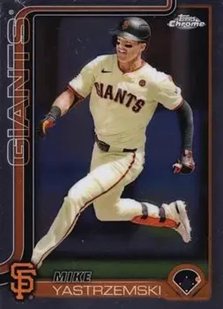 2025 Topps Chrome #40 Mike Yastrzemski