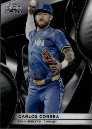 2025 Topps Chrome Black #46 Carlos Correa