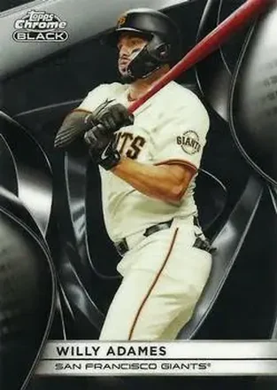 2025 Topps Chrome Black #47 Willy Adames