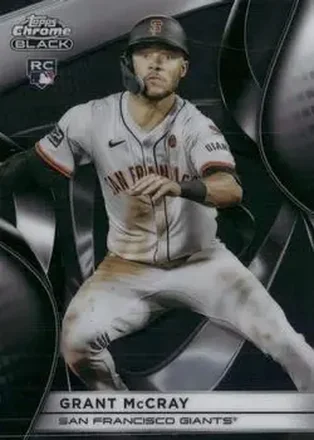 2025 Topps Chrome Black #48 Grant McCray