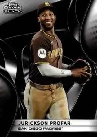 2025 Topps Chrome Black #49 Jurickson Profar