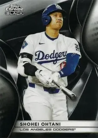 2025 Topps Chrome Black #50 Shohei Ohtani