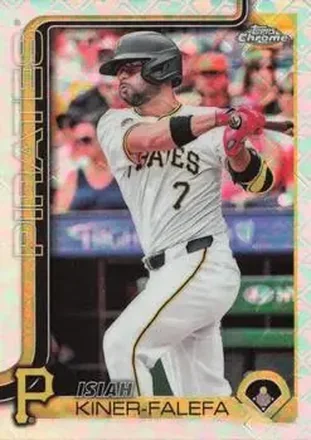 2025 Topps Chrome Logofractor Edition #42 Isiah Kiner-Falefa