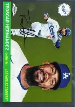 2025 Topps Chrome Platinum #39 Teoscar Hernández