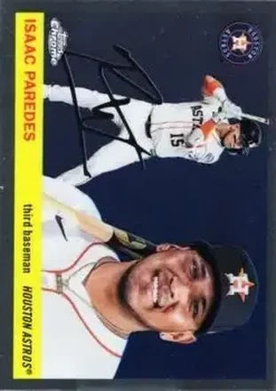2025 Topps Chrome Platinum #40 Isaac Paredes