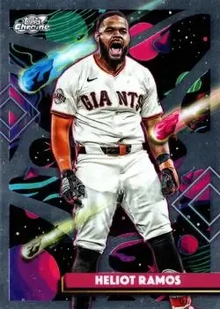 2025 Topps Chrome Cosmic #41 Heliot Ramos