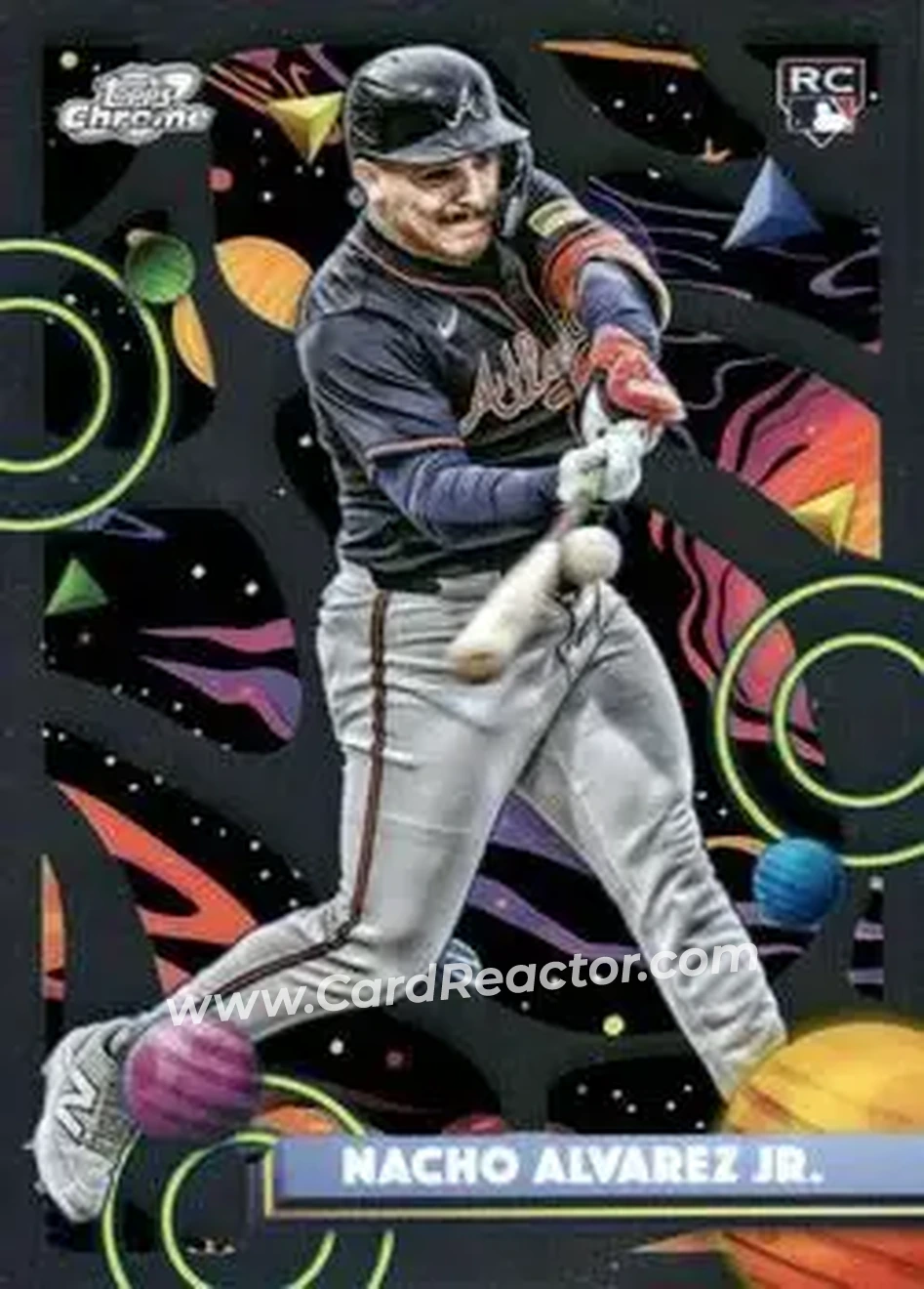 2025 Topps Chrome Cosmic #43 Nacho Alvarez Jr.