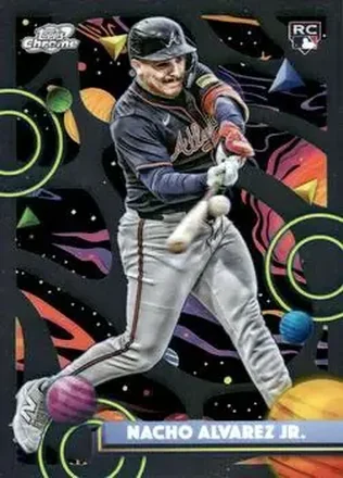 2025 Topps Chrome Cosmic #43 Nacho Alvarez Jr.