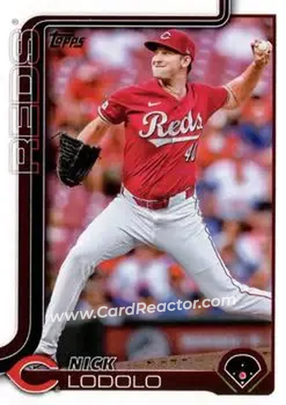 Front of Nick Lodolo