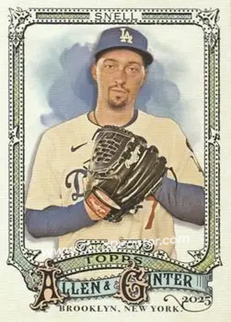Front of Blake Snell