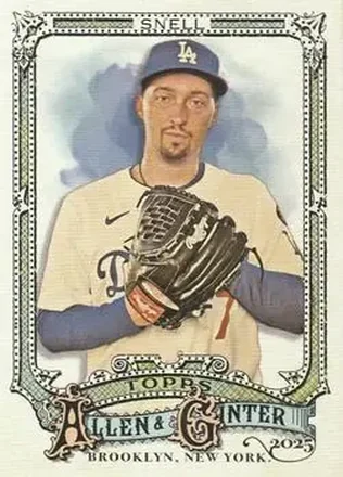 2025 Topps Allen & Ginter #62 Blake Snell