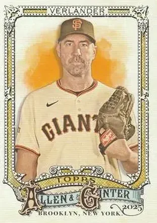 2025 Topps Allen & Ginter #66 Justin Verlander