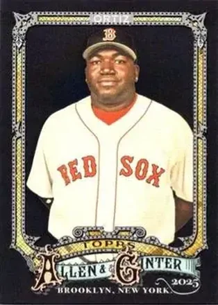 2025 Topps Allen & Ginter X #53 David Ortiz