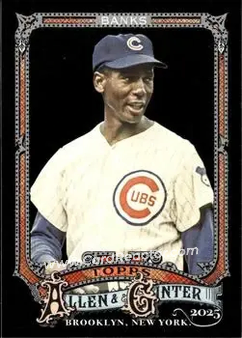 Front of Ernie Banks