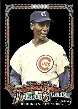 2025 Topps Allen & Ginter X #54 Ernie Banks