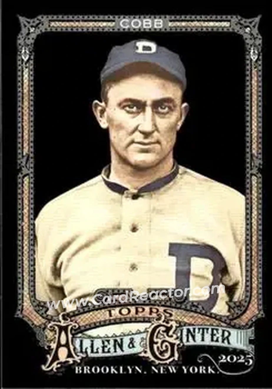 Front of Ty Cobb