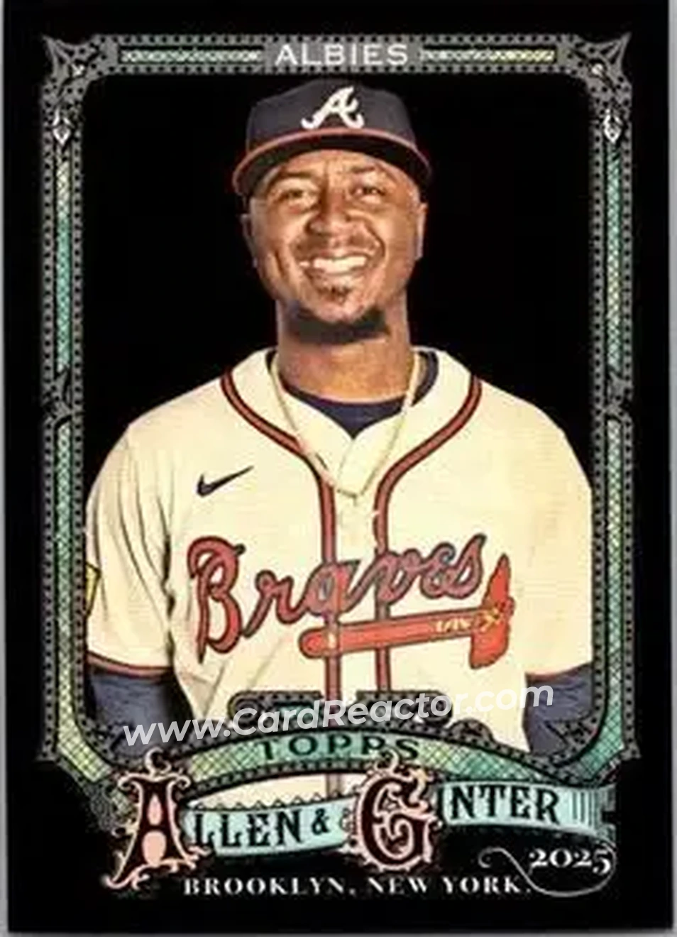 2025 Topps Allen & Ginter X #56 Ozzie Albies