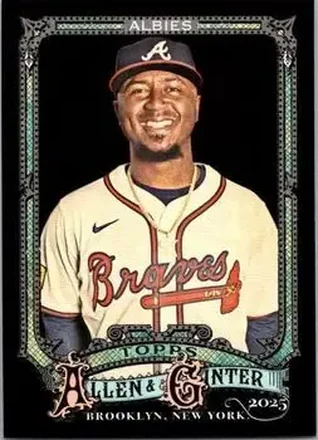 2025 Topps Allen & Ginter X #56 Ozzie Albies