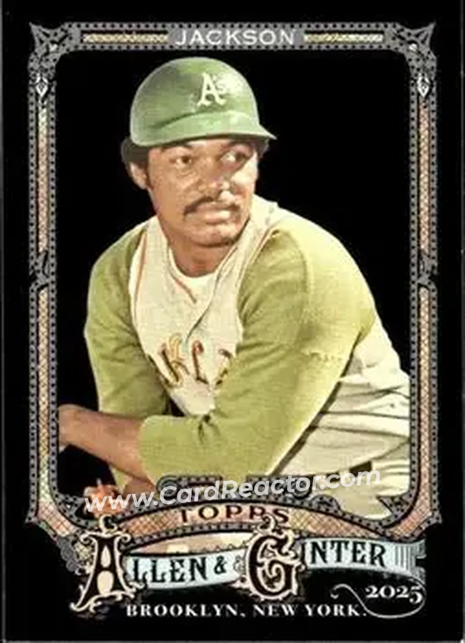 Front of Reggie Jackson (b.1946 OF)