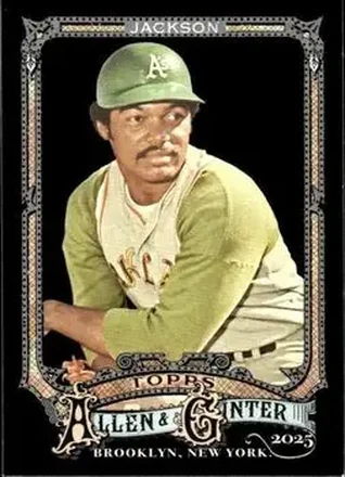 2025 Topps Allen & Ginter X #60 Reggie Jackson (b.1946 OF)