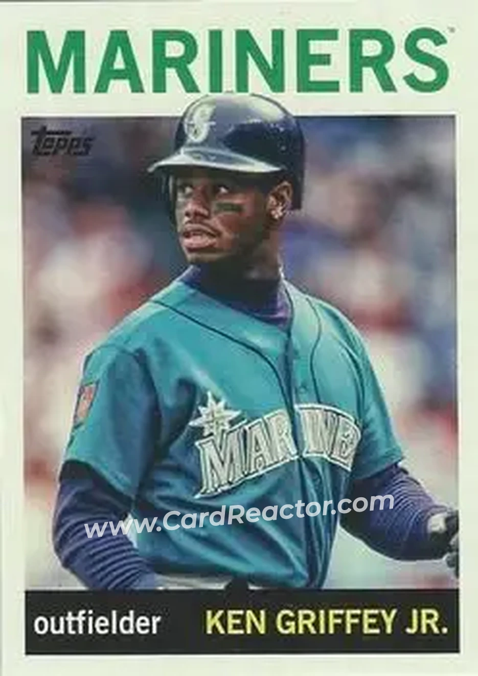 Front of Ken Griffey Jr.