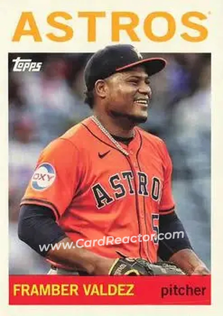 Front of Framber Valdez