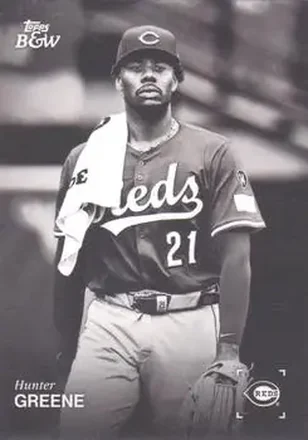 2025 Topps Black & White #055 Hunter Greene