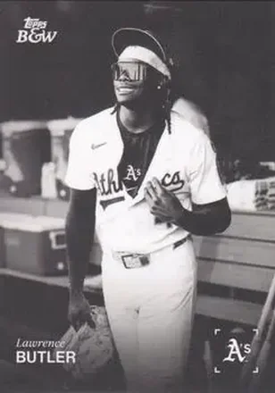 2025 Topps Black & White #056 Lawrence Butler