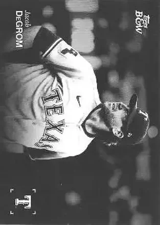 2025 Topps Black & White #059 Jacob deGrom