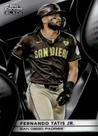 2025 Topps Chrome Black #55 Fernando Tatis Jr.