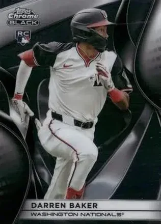 2025 Topps Chrome Black #56 Darren Baker
