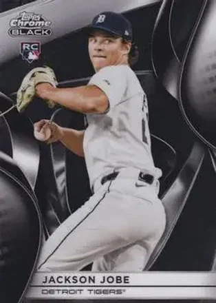 2025 Topps Chrome Black #60 Jackson Jobe