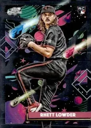 2025 Topps Chrome Cosmic #50 Rhett Lowder