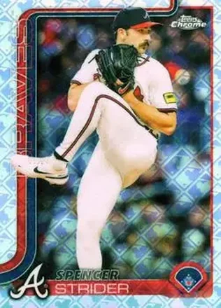 2025 Topps Chrome Logofractor Edition #46 Spencer Strider