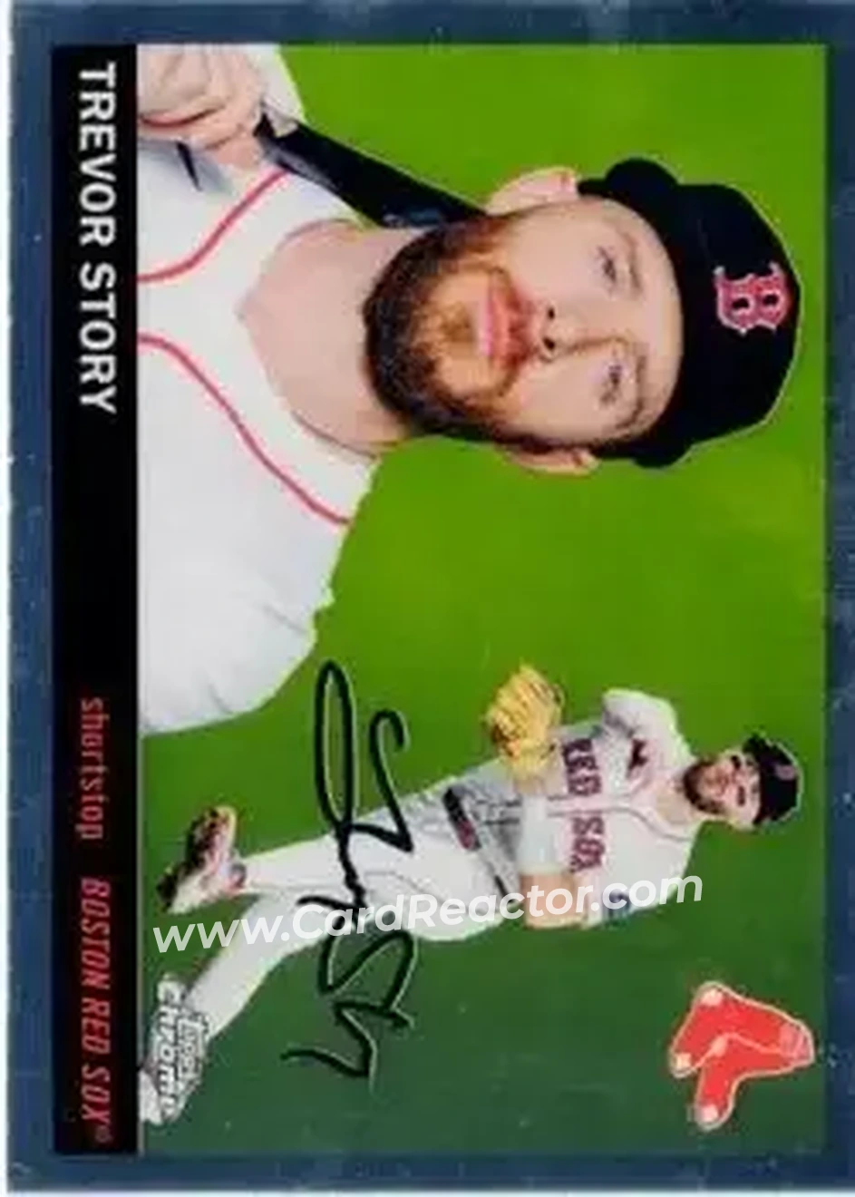 Front of Trevor Story