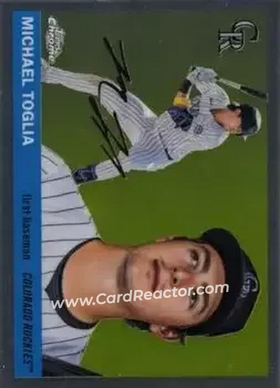 Front of Michael Toglia