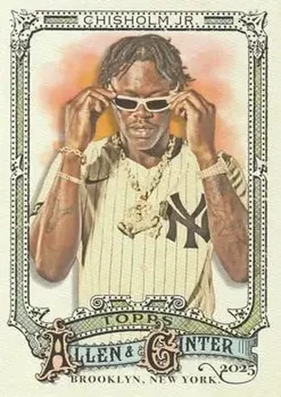 2025 Topps Allen & Ginter #74 Jazz Chisholm Jr.