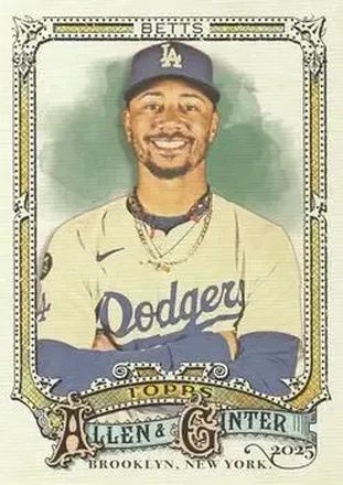 2025 Topps Allen & Ginter #80 Mookie Betts