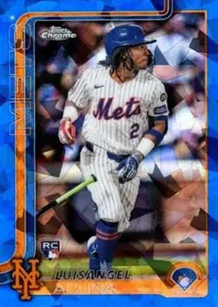 2025 Topps Chrome Sapphire Edition #56 Luisangel Acuña