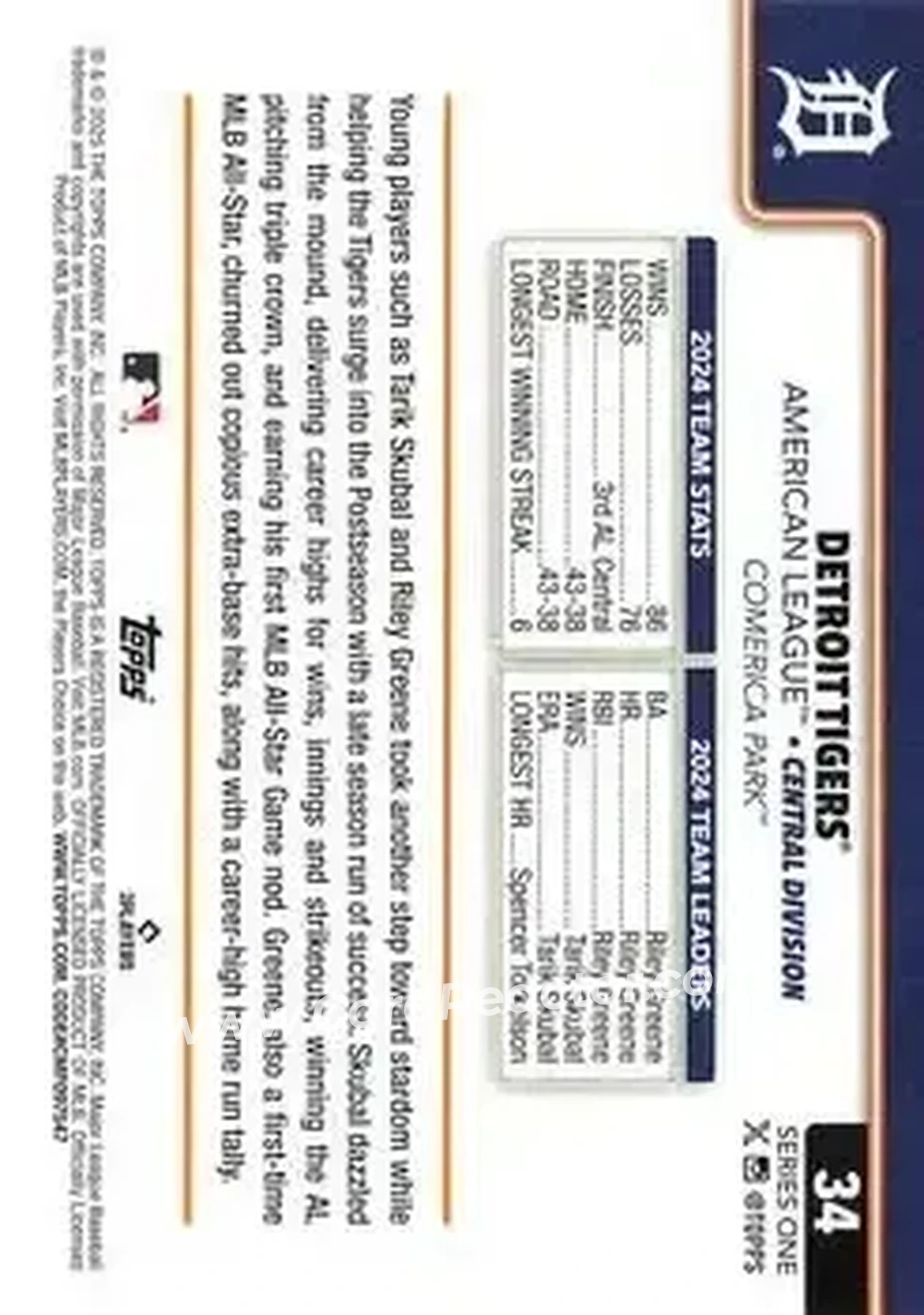 Back of Card #34