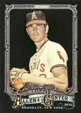 2025 Topps Allen & Ginter X #63 Nolan Ryan