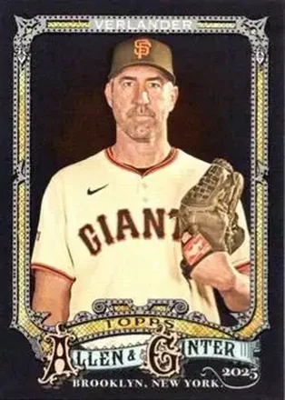 2025 Topps Allen & Ginter X #66 Justin Verlander