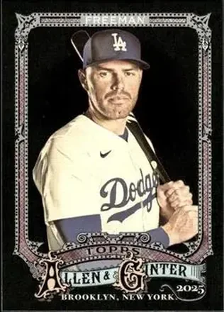 2025 Topps Allen & Ginter X #69 Freddie Freeman