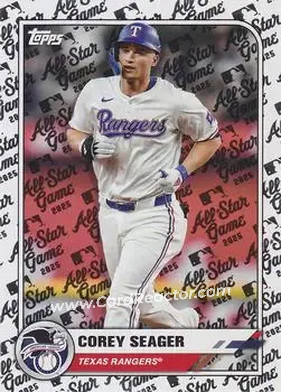 Front of Corey Seager