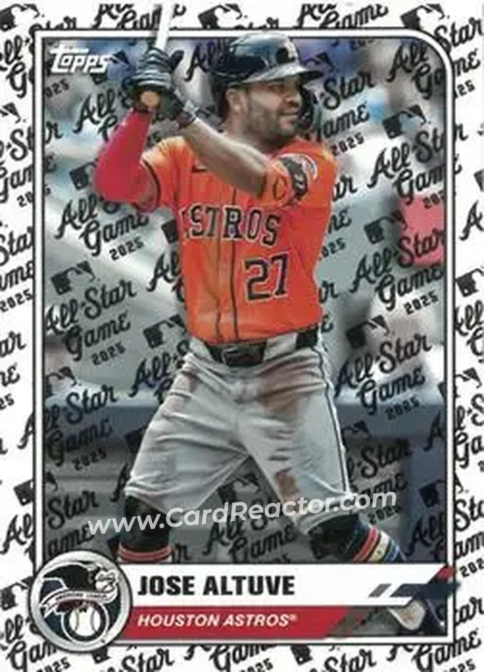 2025 Topps All-Star Game #78 Jose Altuve