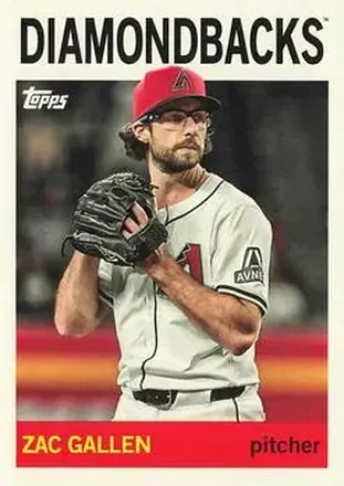 2025 Topps Archives #54 Zac Gallen